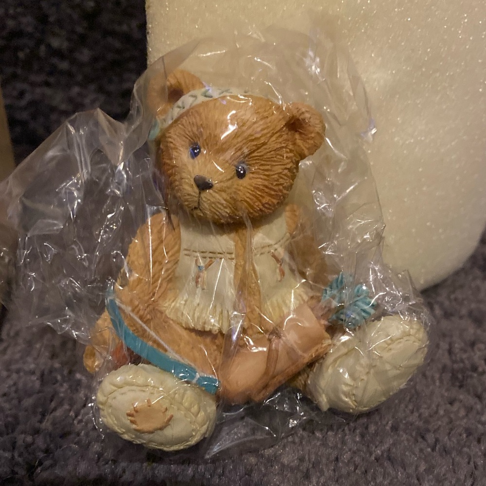 🆕 Cherished Teddies Indian boy figurine